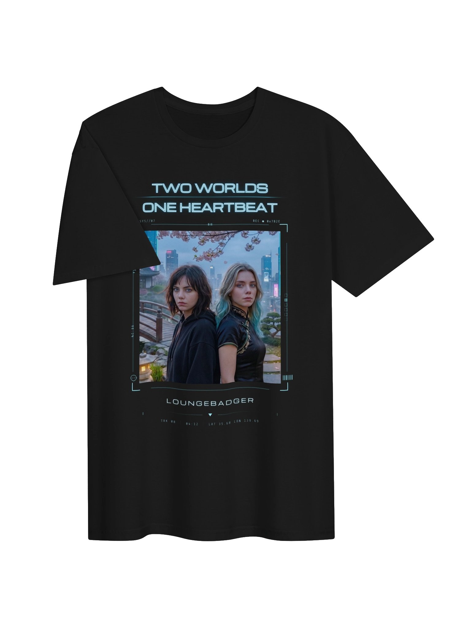 Two Worlds, One Heartbeat: Unisex T-Shirt product image (16)
