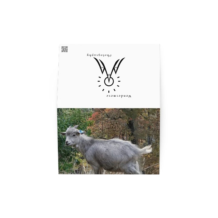 Autumn Goat Greeting Card (blank) product image (4)