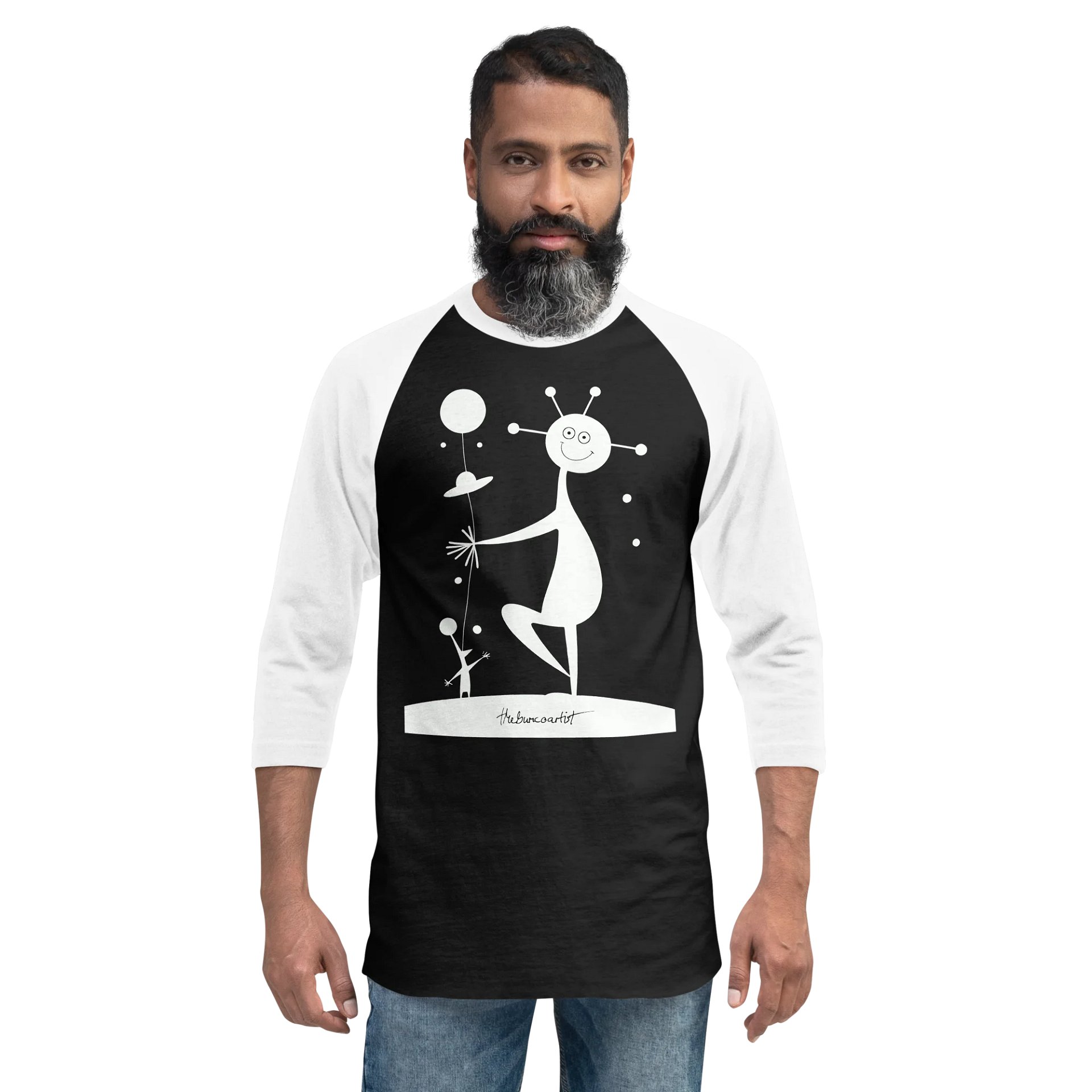 Tultex Fine Jersey Raglan Tee product image (2)