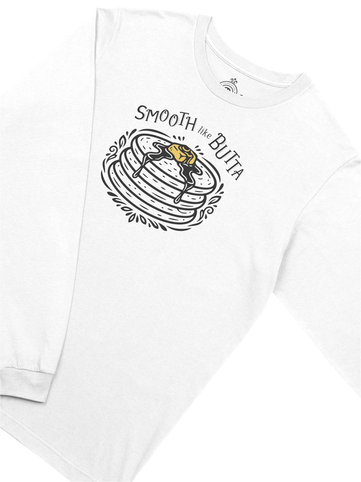 Smooth Like Butta long-sleeve tee (light) product image (1)
