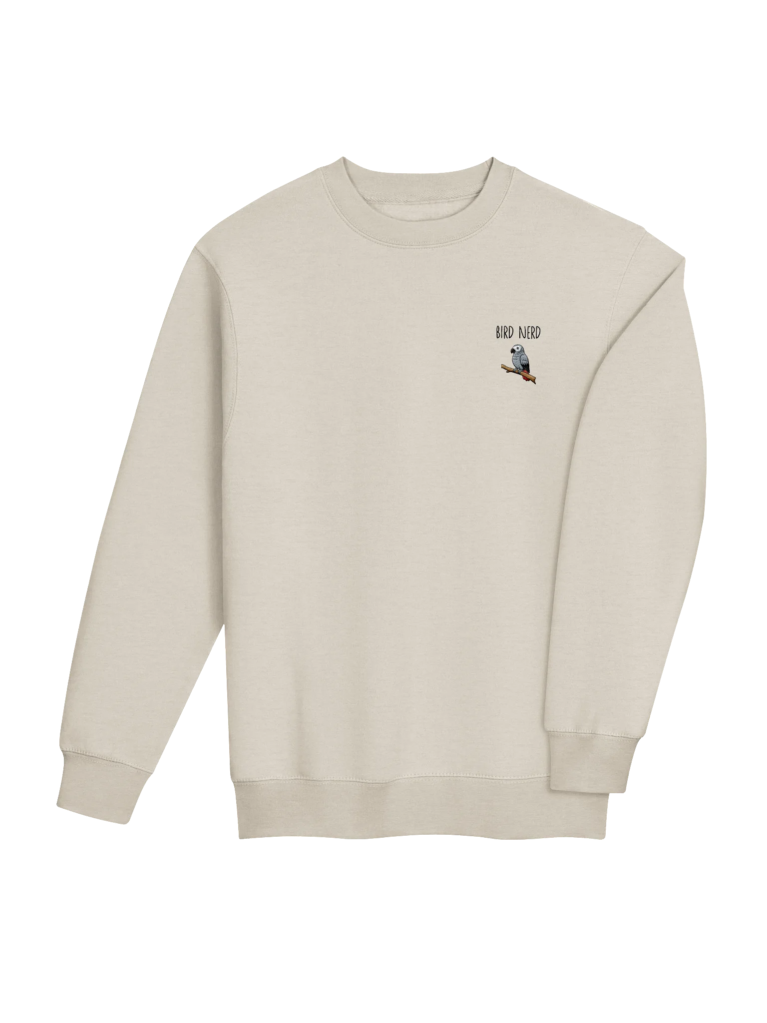 BIRD NERD Sweatshirt (Grey) product image (4)