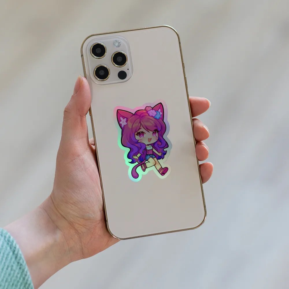 Hey! Holo Sticker product image (6)