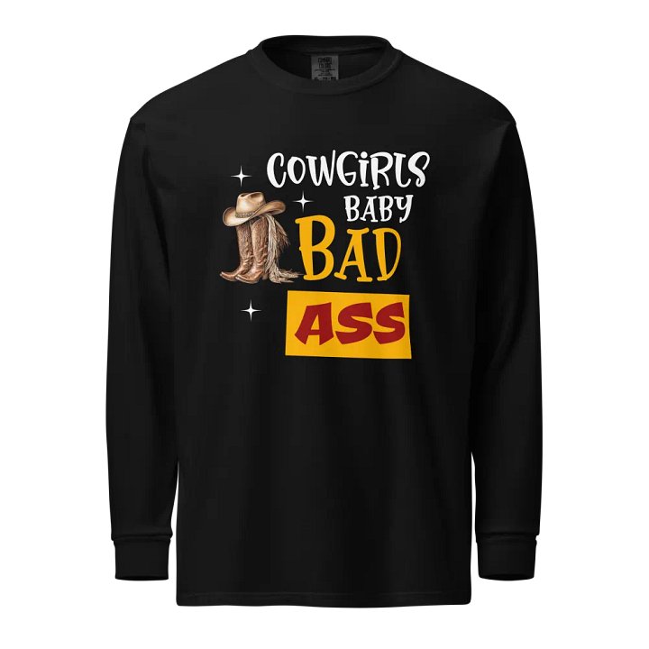 Vintage Badass Cowgirls Apparel Long Sleeve Shirt product image (1)
