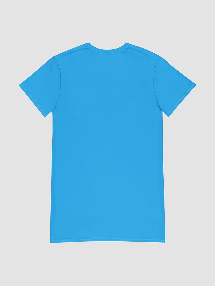 Hyper Bass Long T-Shirt Dress [Blue] product image (2)