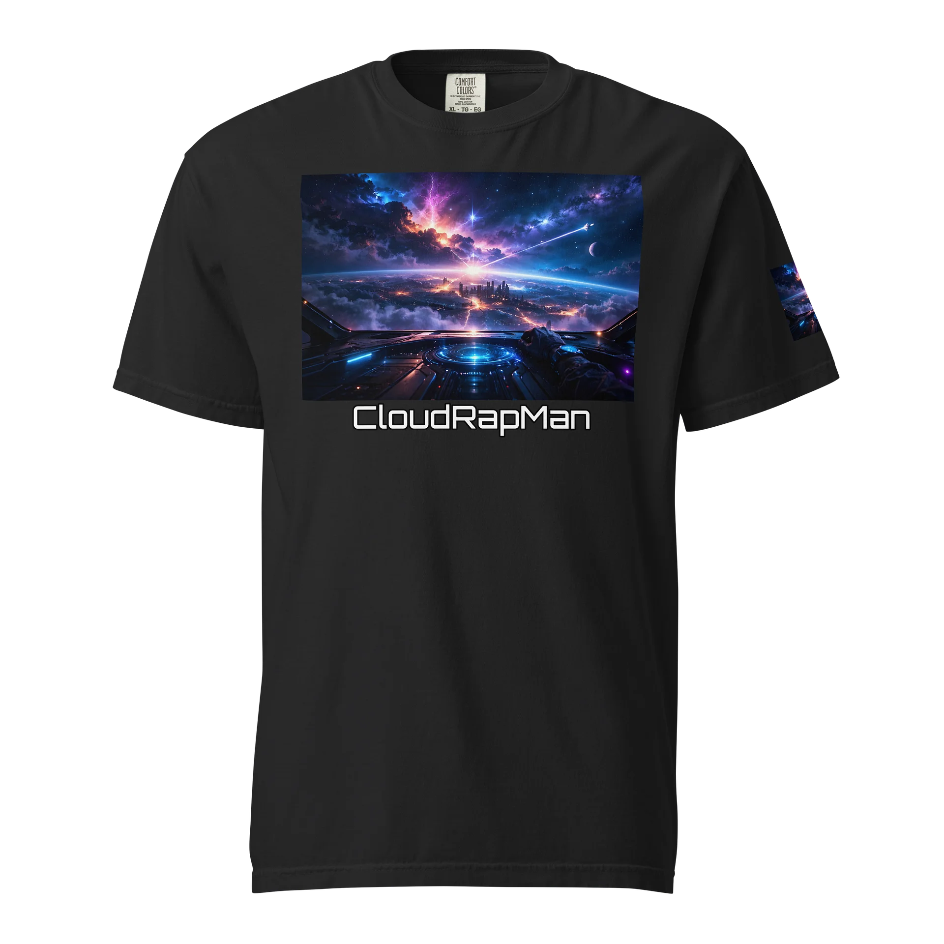 Launch Sequence Nebula Tee – Nebula Drift product image (1)
