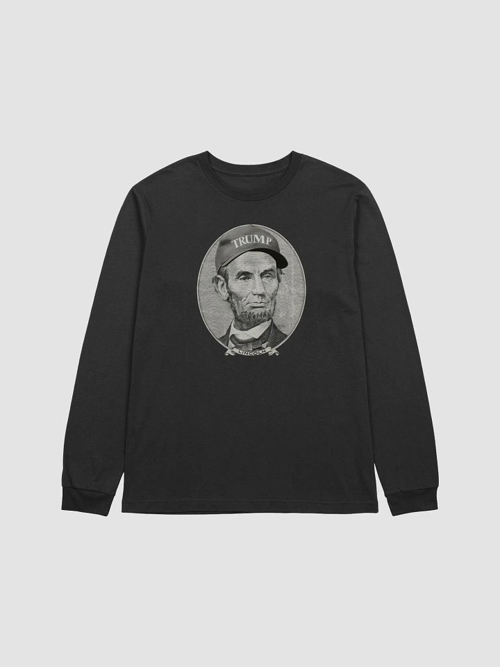 Vintage Abe Lincoln Trump Hat - Long Sleeve Tee product image (1)