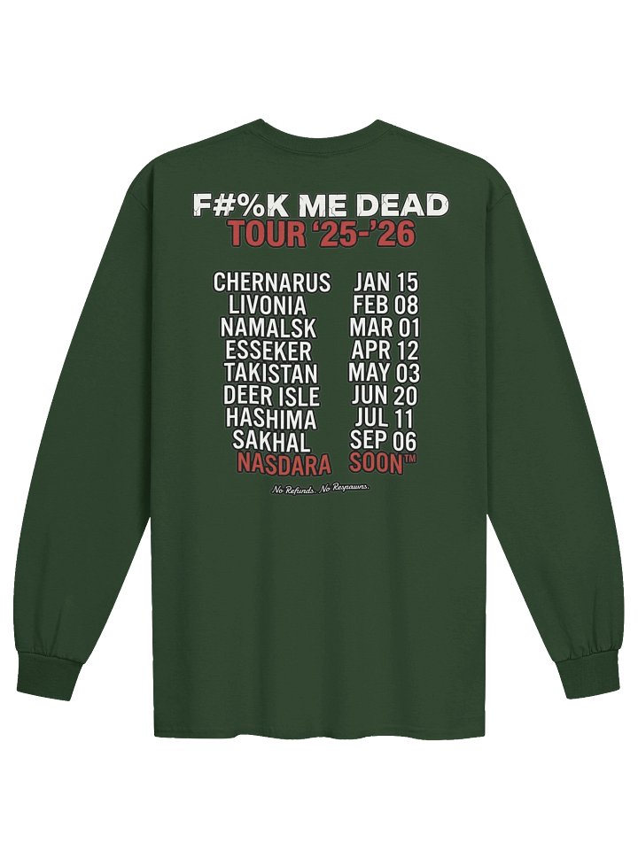 FMD Tour Long Sleeve product image (14)