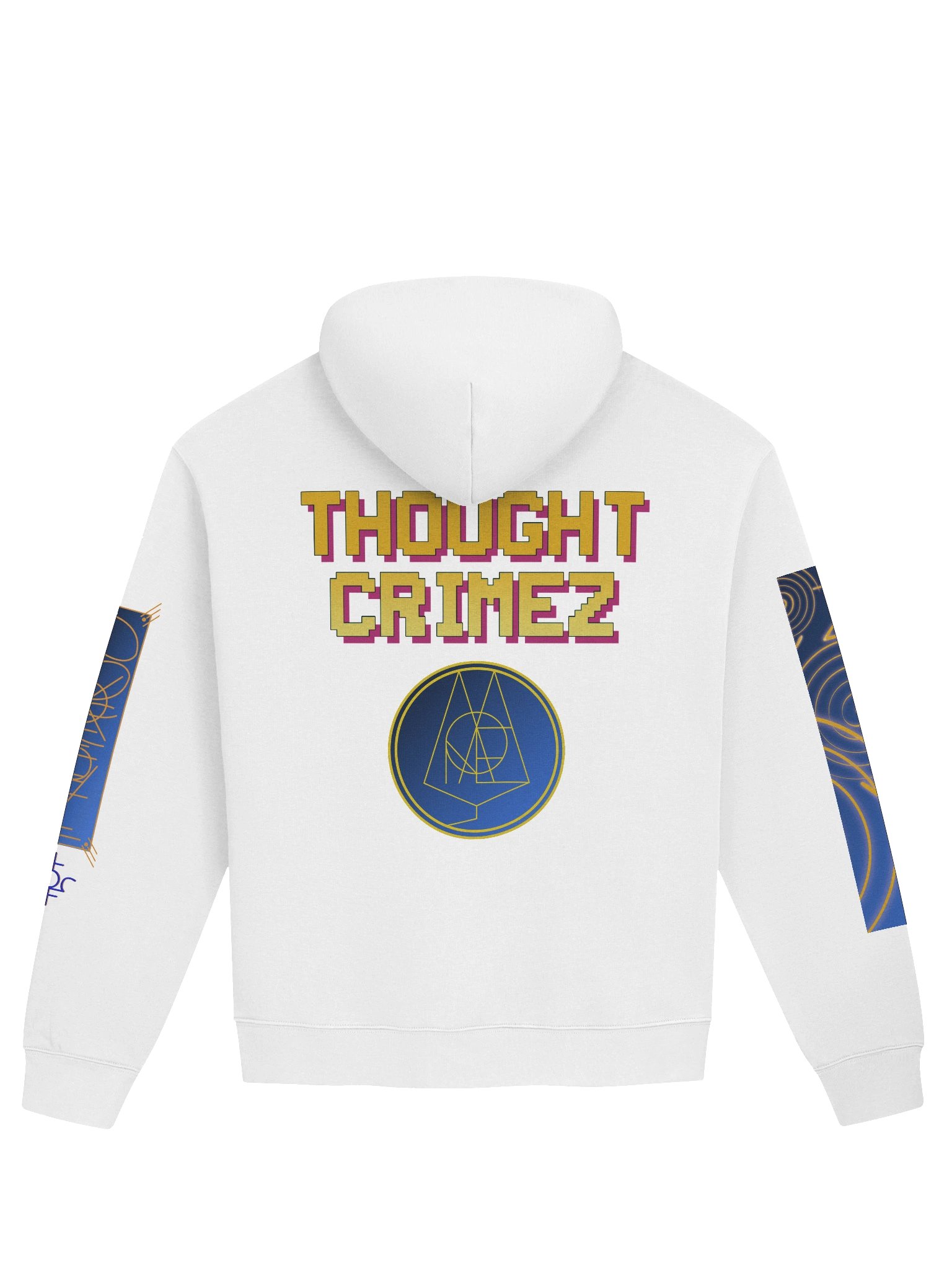VIBRANT DREAMS WATER ELEMENT Unisex Oversized Hoodie product image (5)