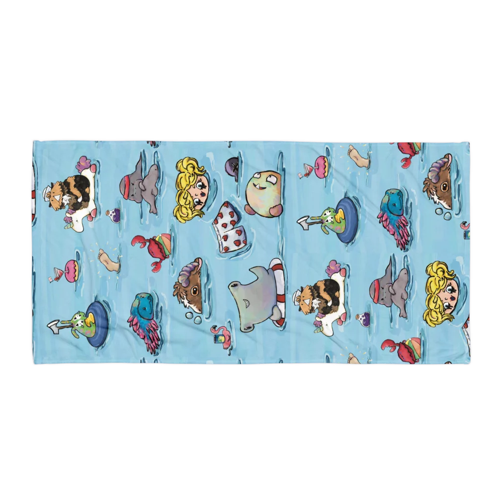 Dungeon Crawler Pool Party Towel product image (1)