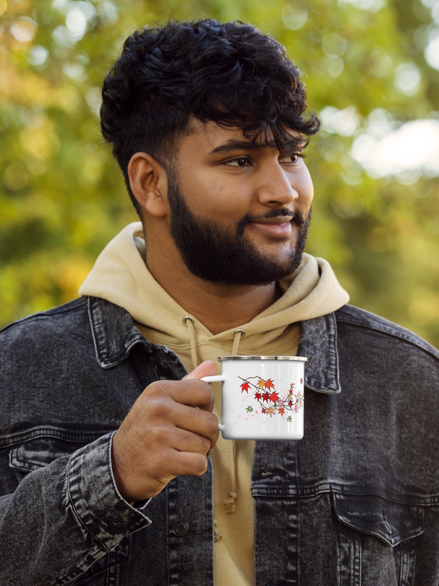 Autumn Leaves Camping Mug product image (5)