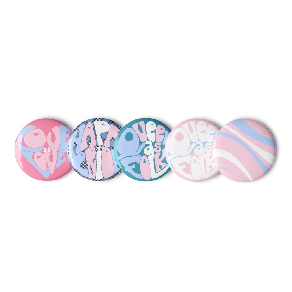 Transgender Pride pin badge set product image (5)