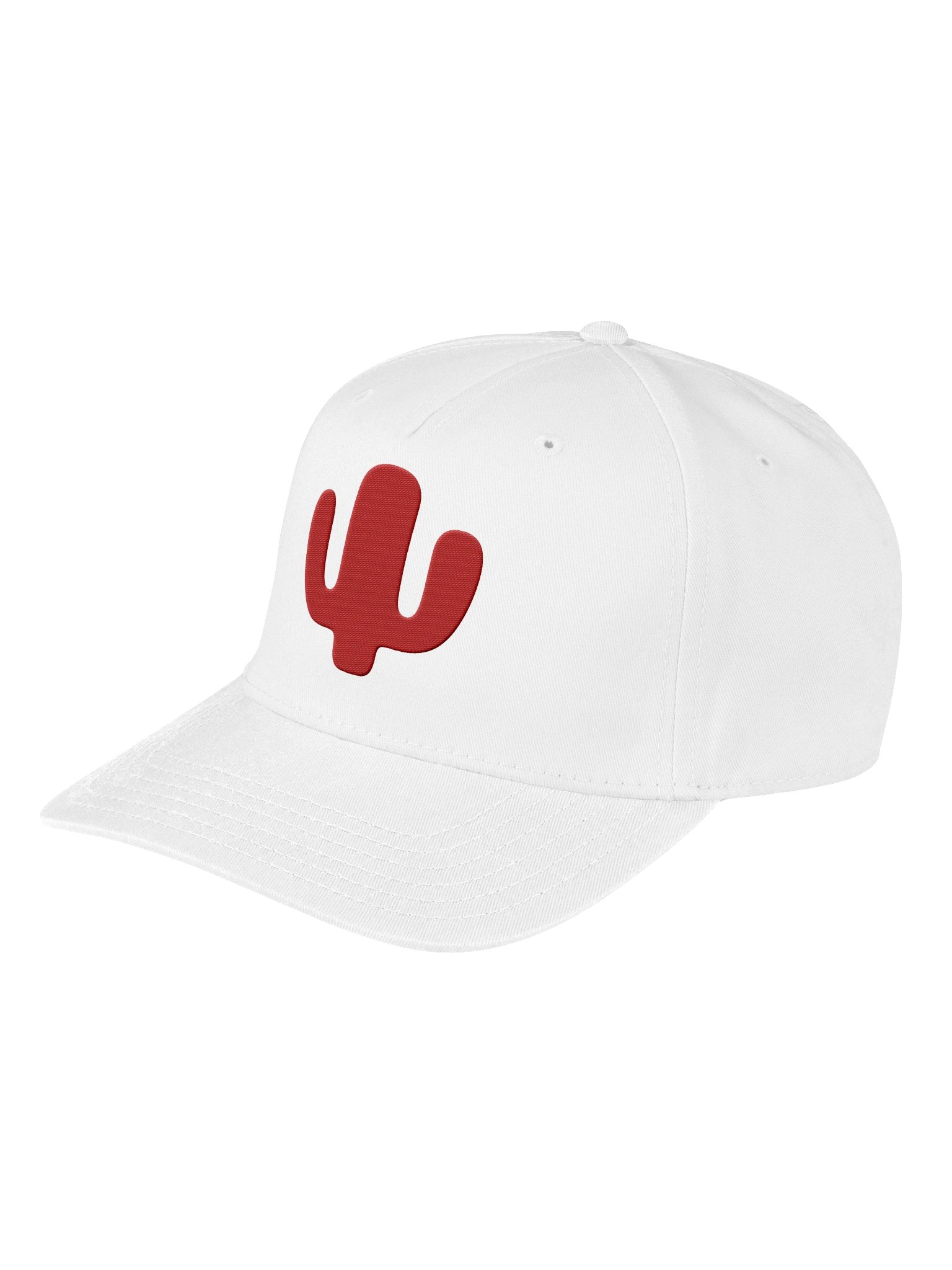 Echo Red Cactus Embroidered Baseball Cap product image (4)