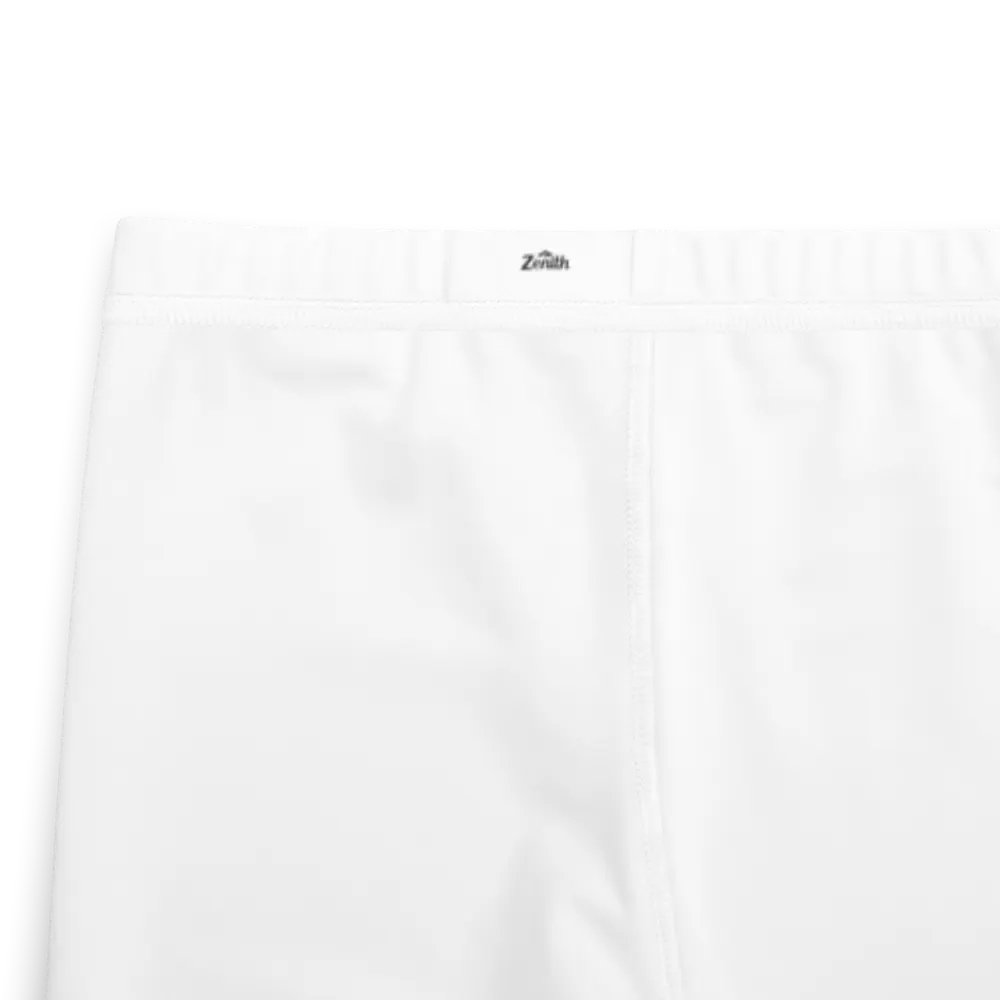 White Youth Leggings by Zenith – All-Over Print | Premium Stretch Fit | Sizes 8–20 product image (3)