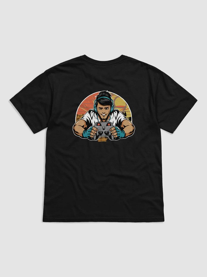 Gamer's Focus Comfort Tee – Soft & Stylish Gaming Shirt for Ultimate Comfort product image (2)