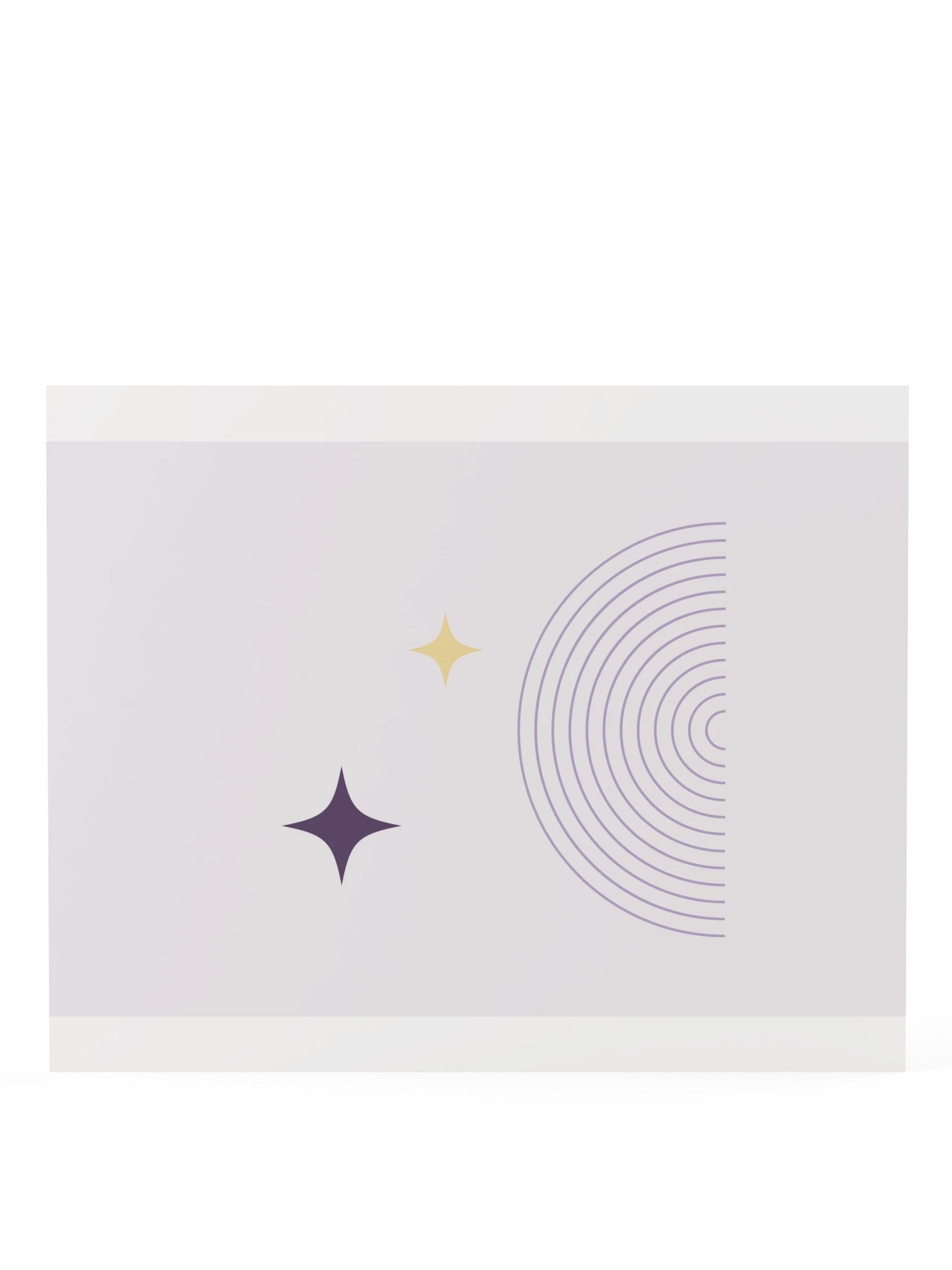 Purple Night Sky Star Print | Lavender Bathroom Wall Art product image (8)