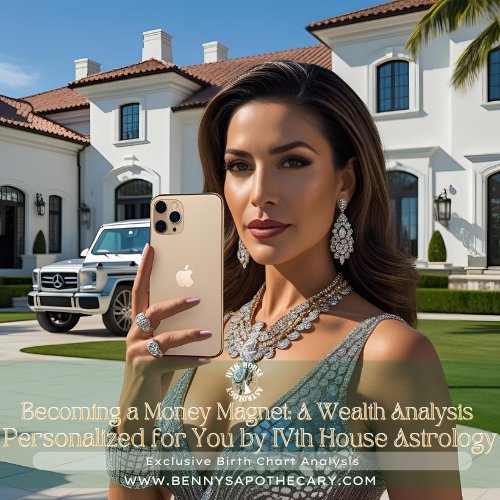 Becoming a Money Magnet: A Wealth Analysis Personalized for You by IVth House Astrology product image (1)
