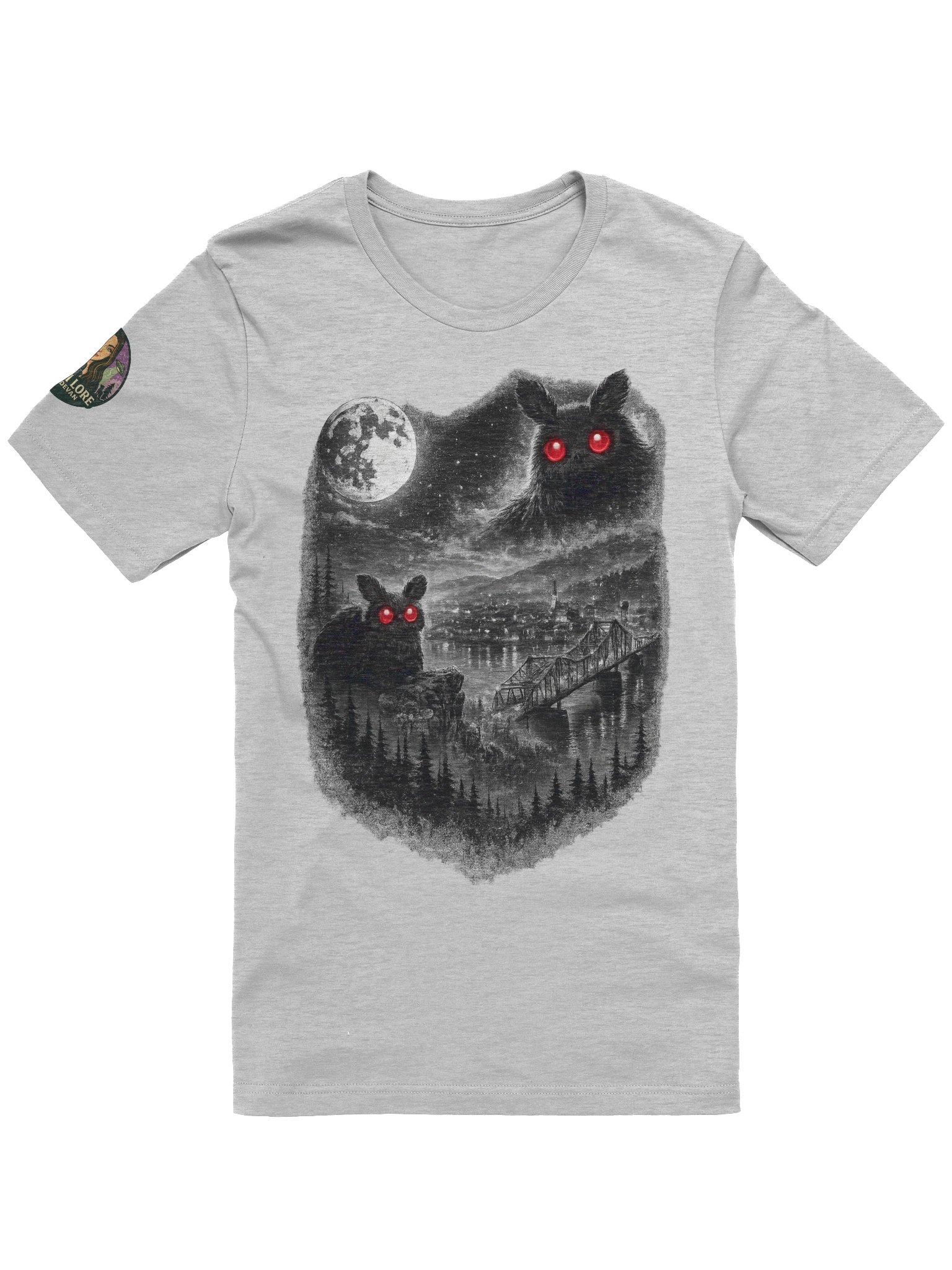 SENTIMENTAL MOTHMAN SUPER SOFT T-SHIRT product image (61)