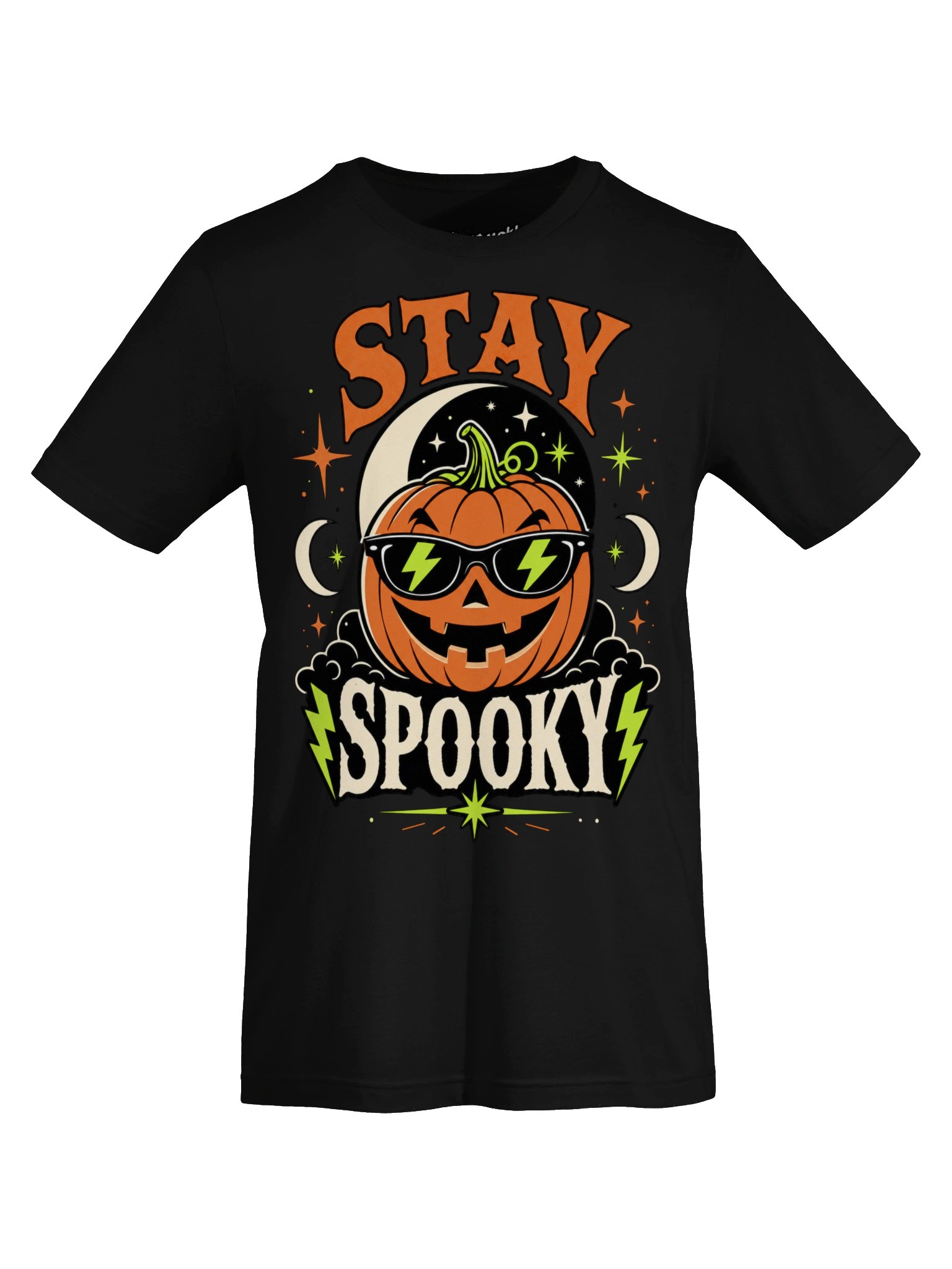 Stay Spooky Neon Jack-O’-Lantern Tee product image (43)