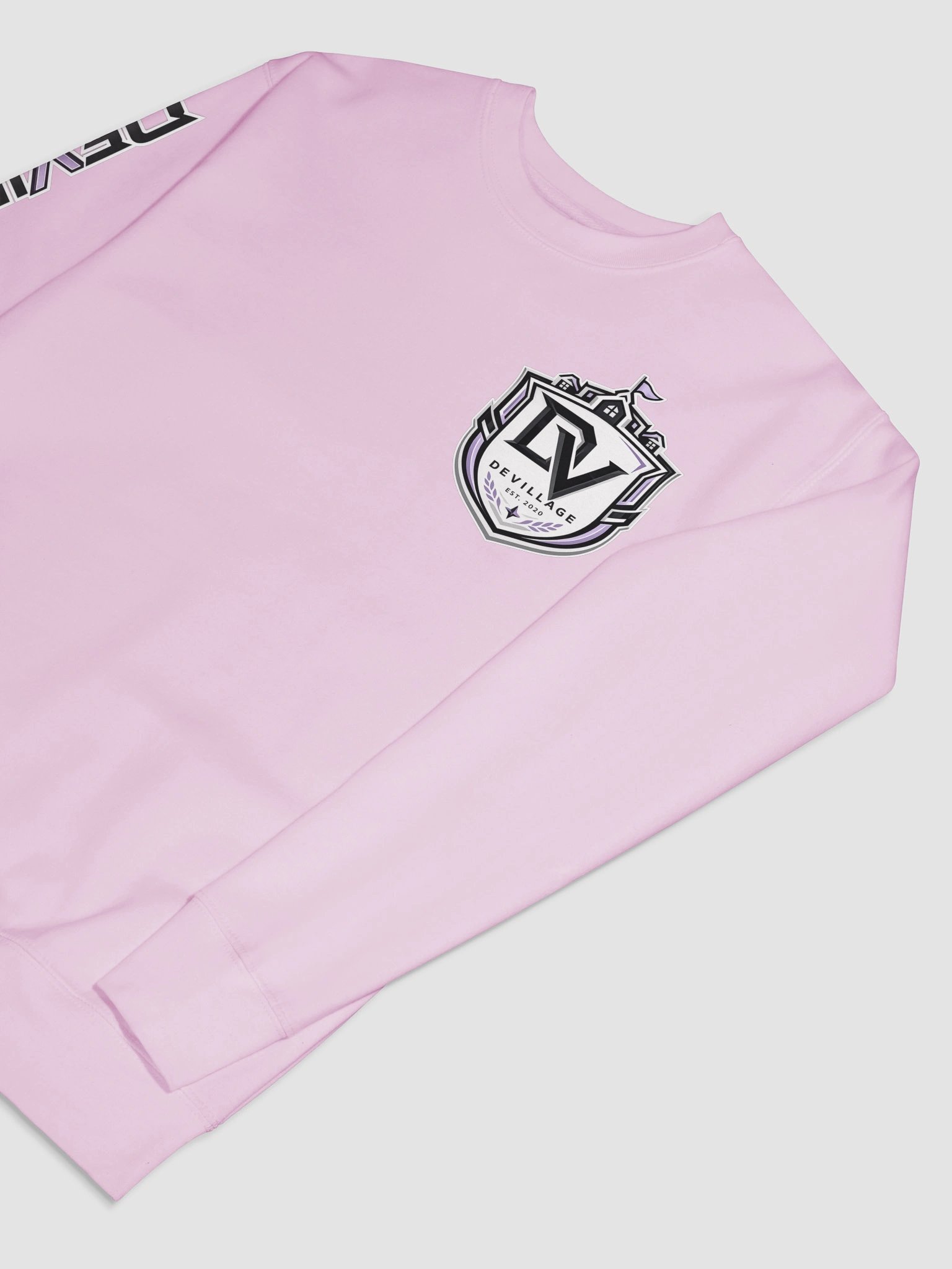 DeVILLAGE Premium Sweatshirt (WHT CREST) product image (7)