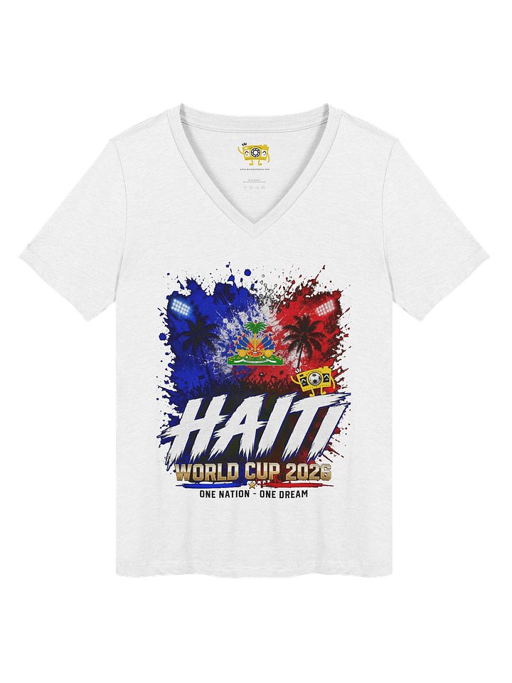 Haiti World Cup 2026 - Women V-neck product image (1)