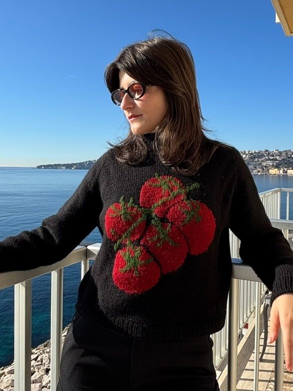 Tomato Sweater Knitting Pattern product image (1)