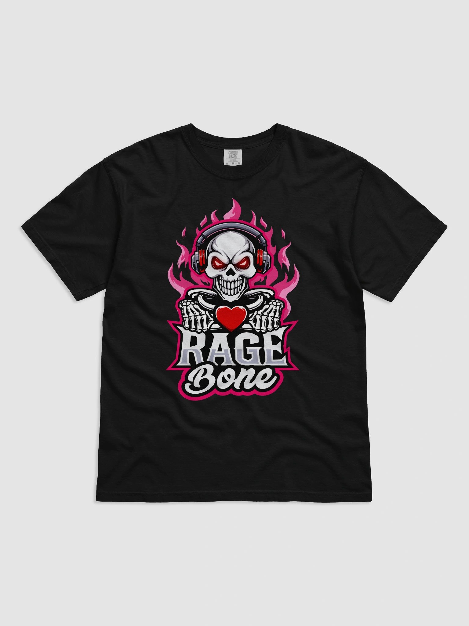 RAGE Bone Stylized Skull T-Shirt product image (7)