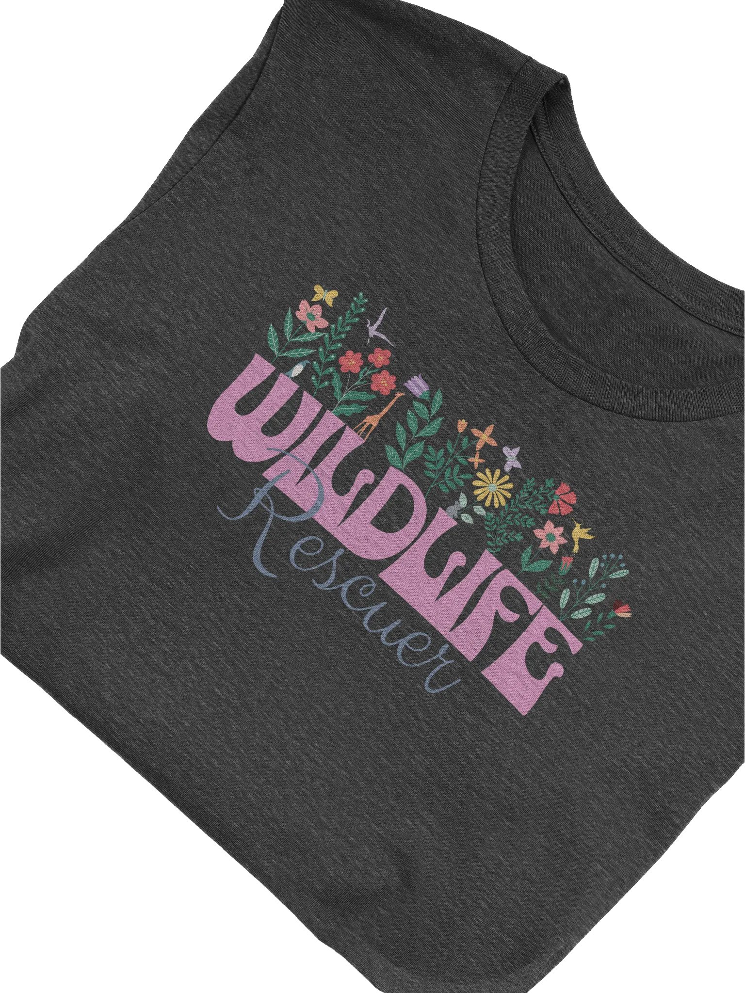 Wildlife Rescuer Tee, Wildlife Lover Gift, Animal Rescue T-shirt product image (2)