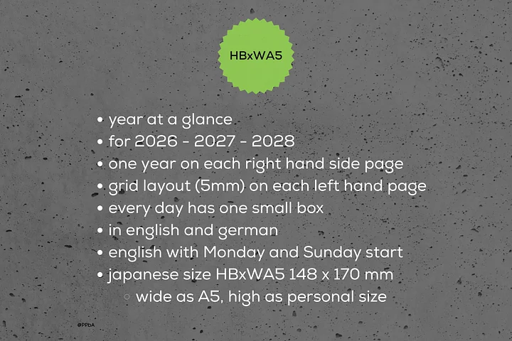 year at a glance - HBxWA5 - 2026-27-28 product image (2)
