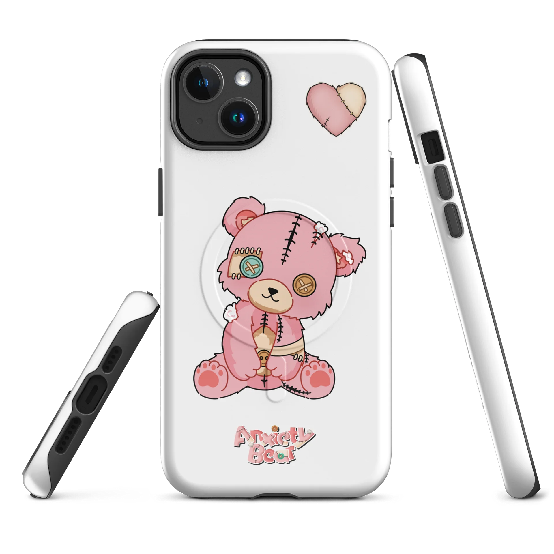 Anxiety Bear iPhone Phone Case product image (2)