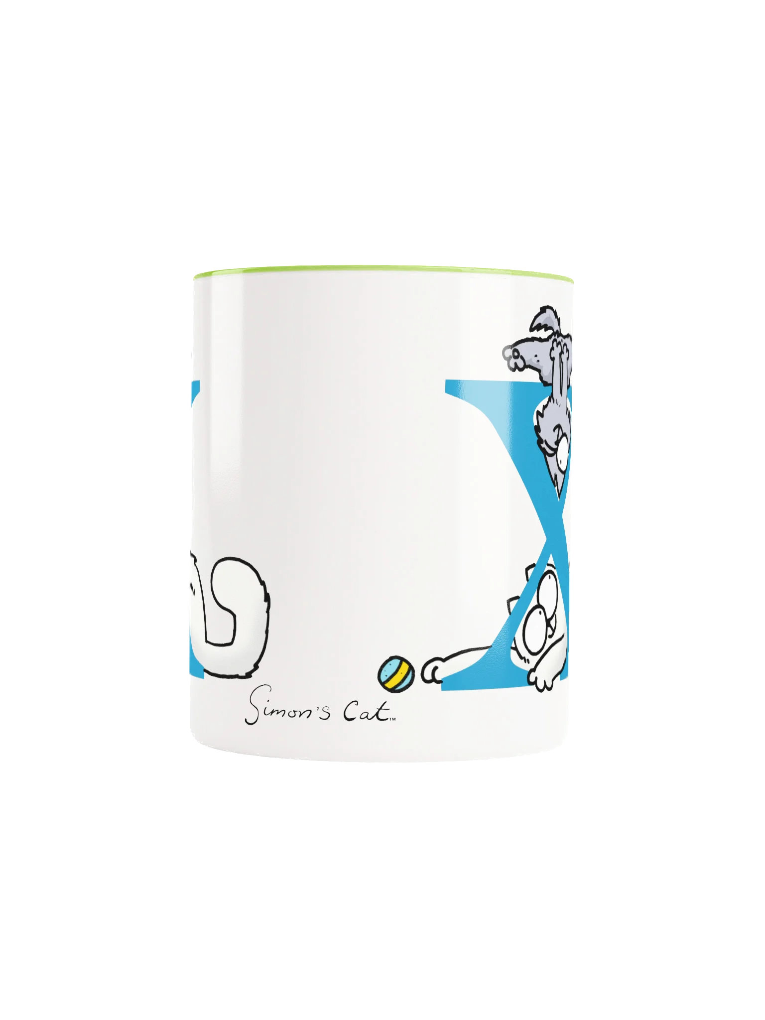 Cat Monogram Mug - X product image (5)