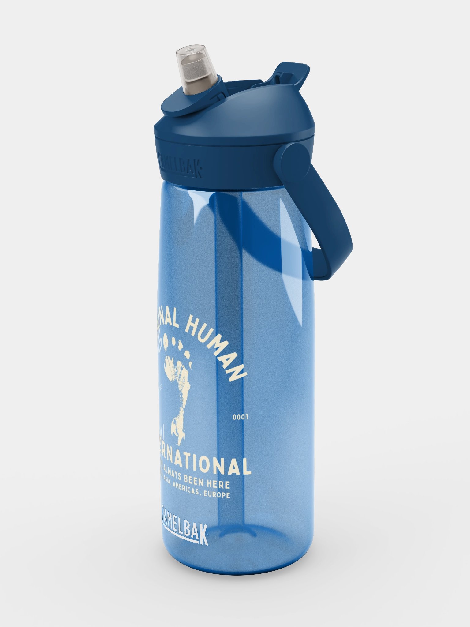 Original Human Flip Straw Water Bottle | Footprint | Originology | Black History X product image (4)