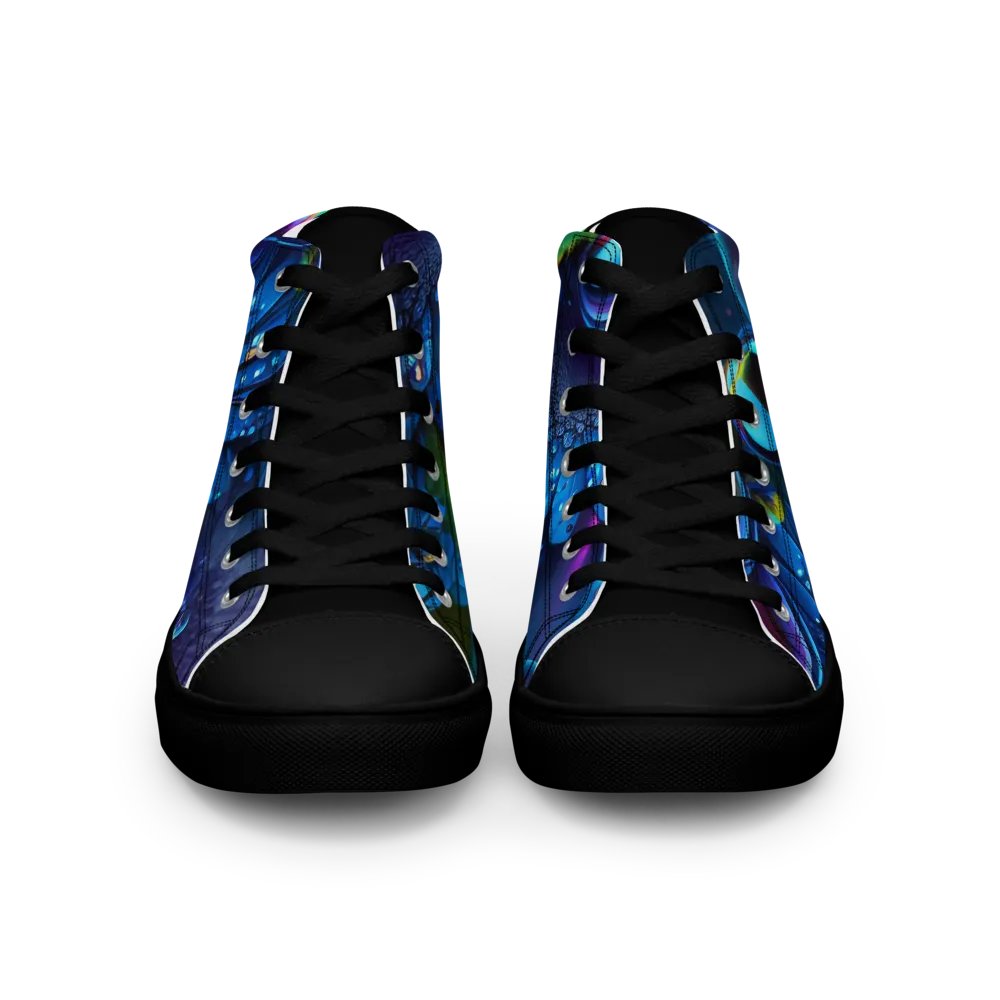 Kawaiikitten Exclusive Premium Dew Drop Canvas High-Top Shoes product image (7)