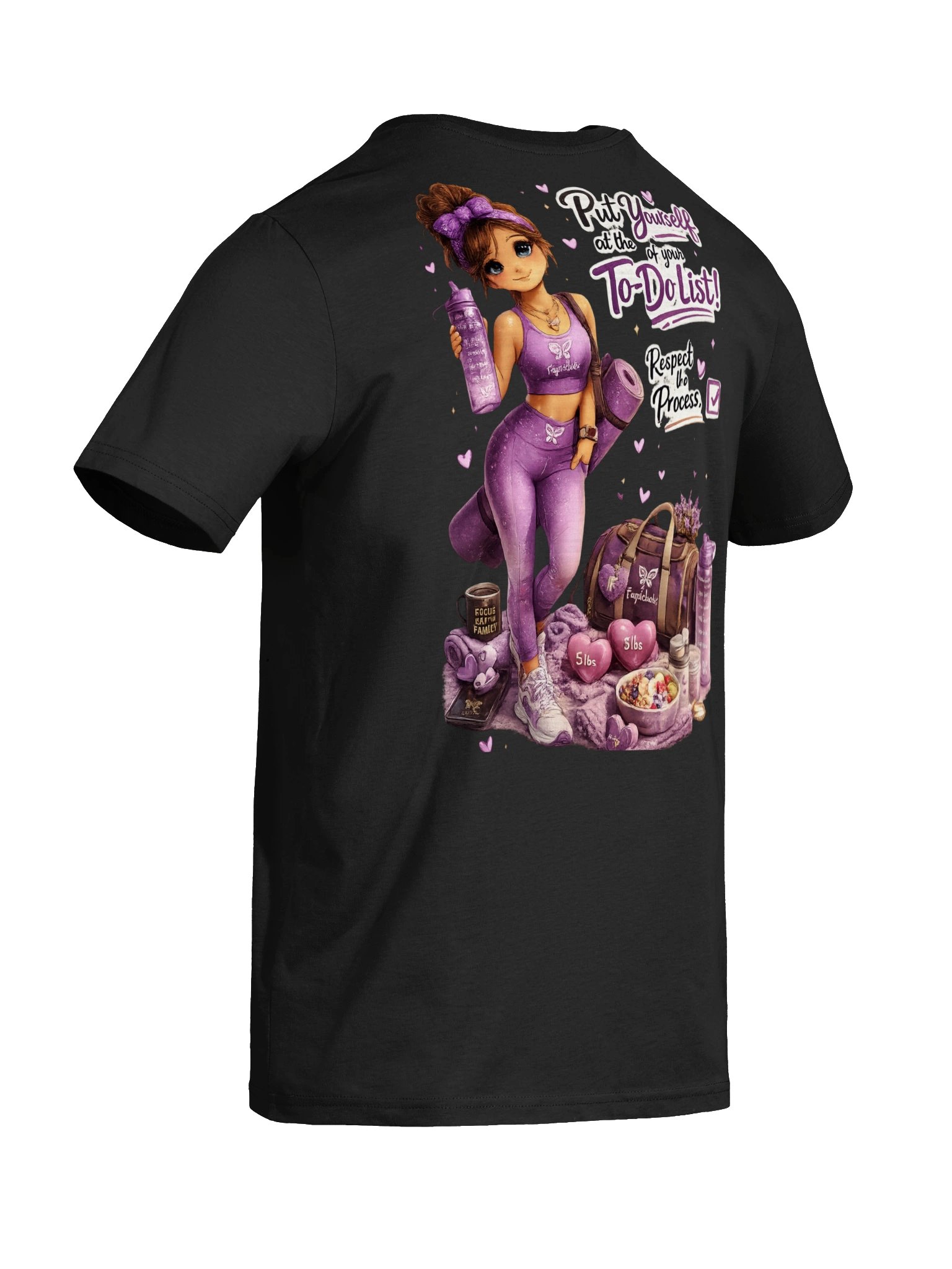 💜 Fayzie – Put Yourself at the Top of Your To-Do List Tee product image (6)