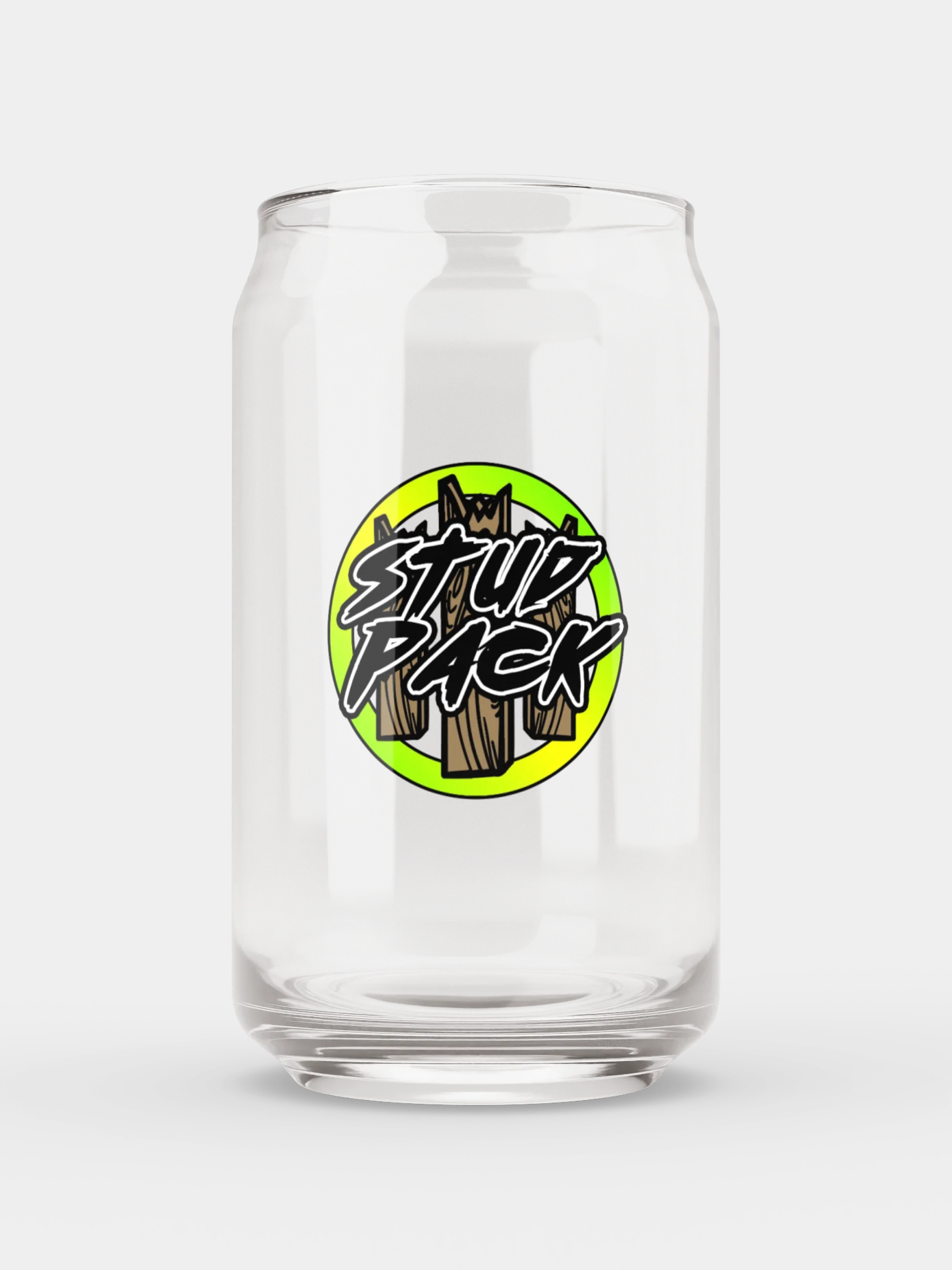Stud Pack Logo Can Glass product image (1)