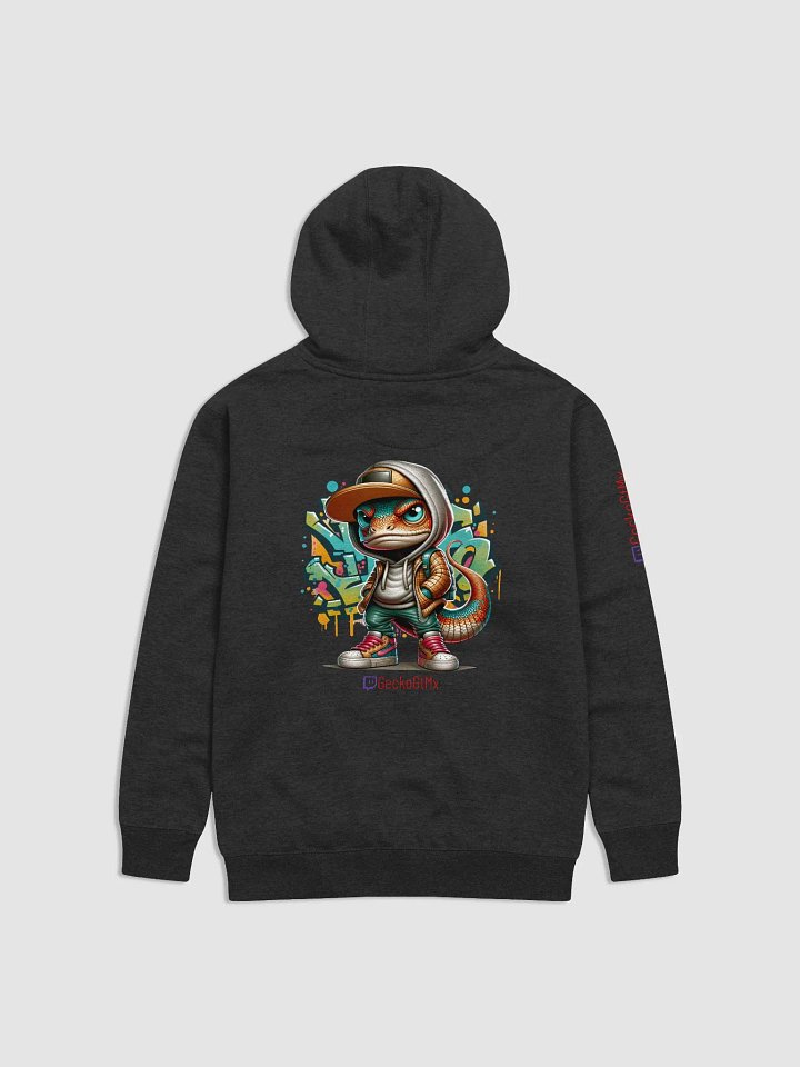 Cotton Heritage Unisex Premium Hoodie Graffiti Gecko product image (6)