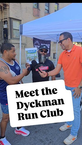 For those who enjoy #running in NYC. Don't go solo, join a club! Run with a crew @dyckmanrunclub , make friends and get in sh...
