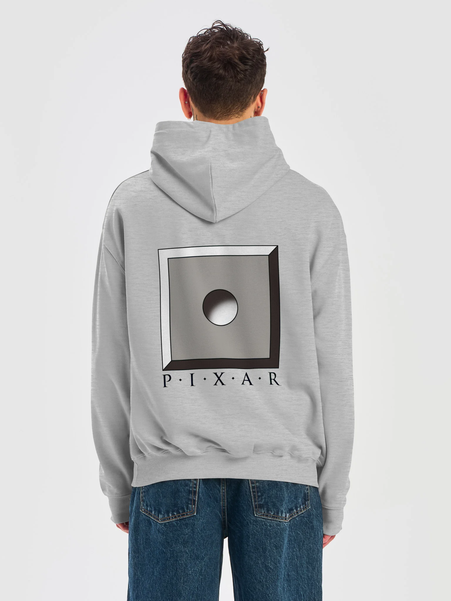 Vintage "Pixar" INTERN Oversized Hoodie product image (6)