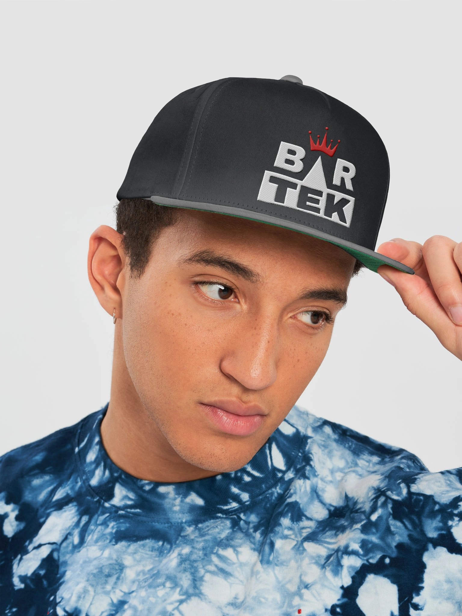 Bartek Yupoong Flat Snapback Cap product image (13)