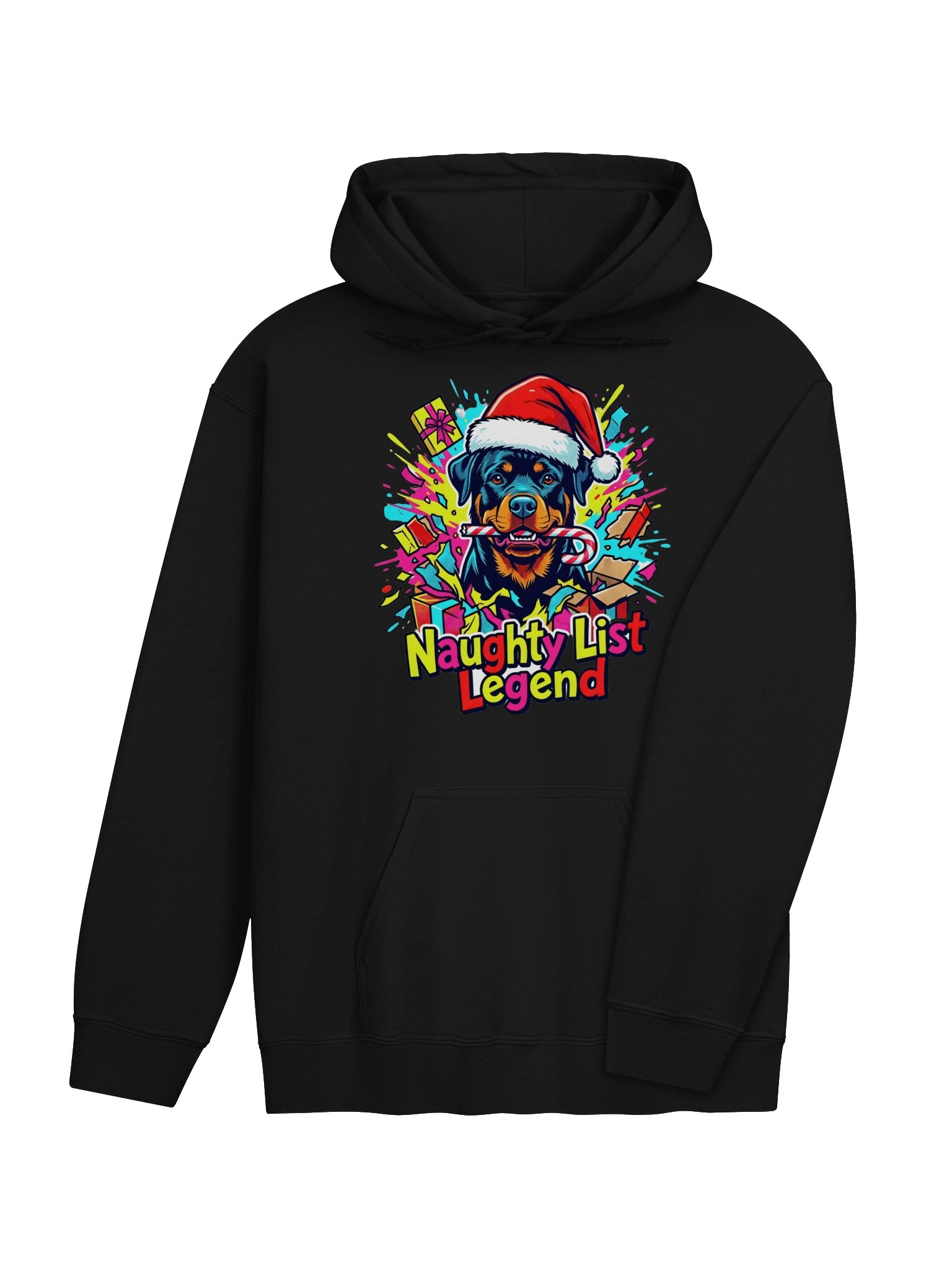 Naughty List Rottweiler Hoodie product image (25)