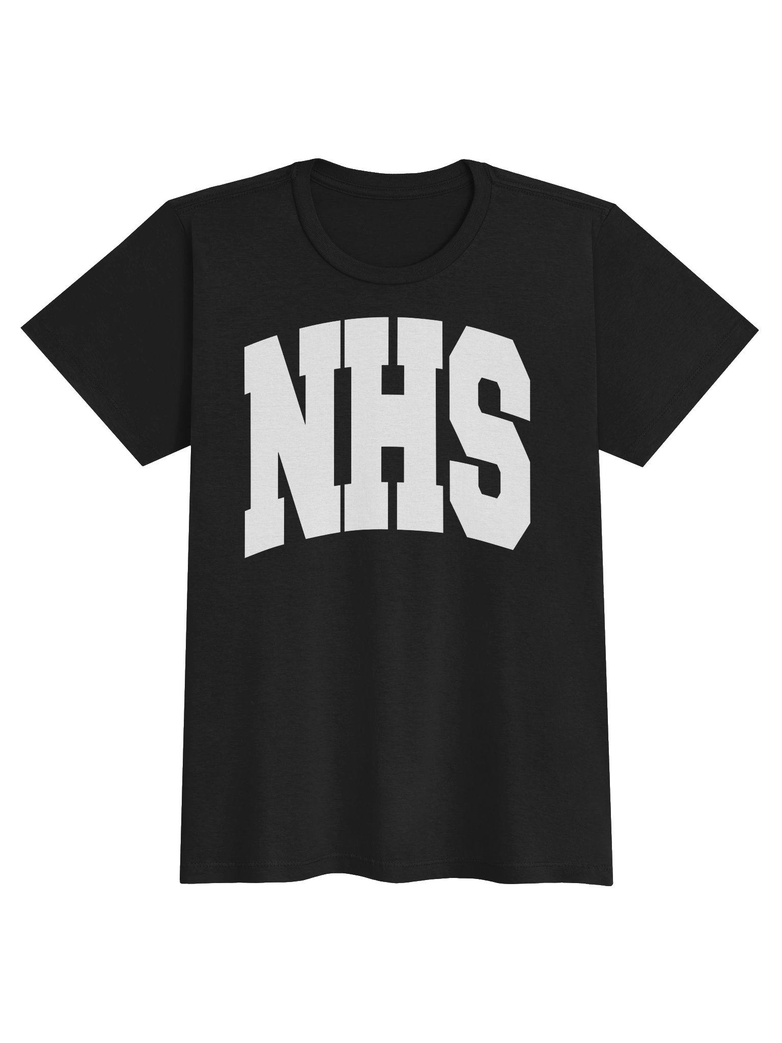 Custom Arched School Letters Women’s Soft T-Shirt product image (5)