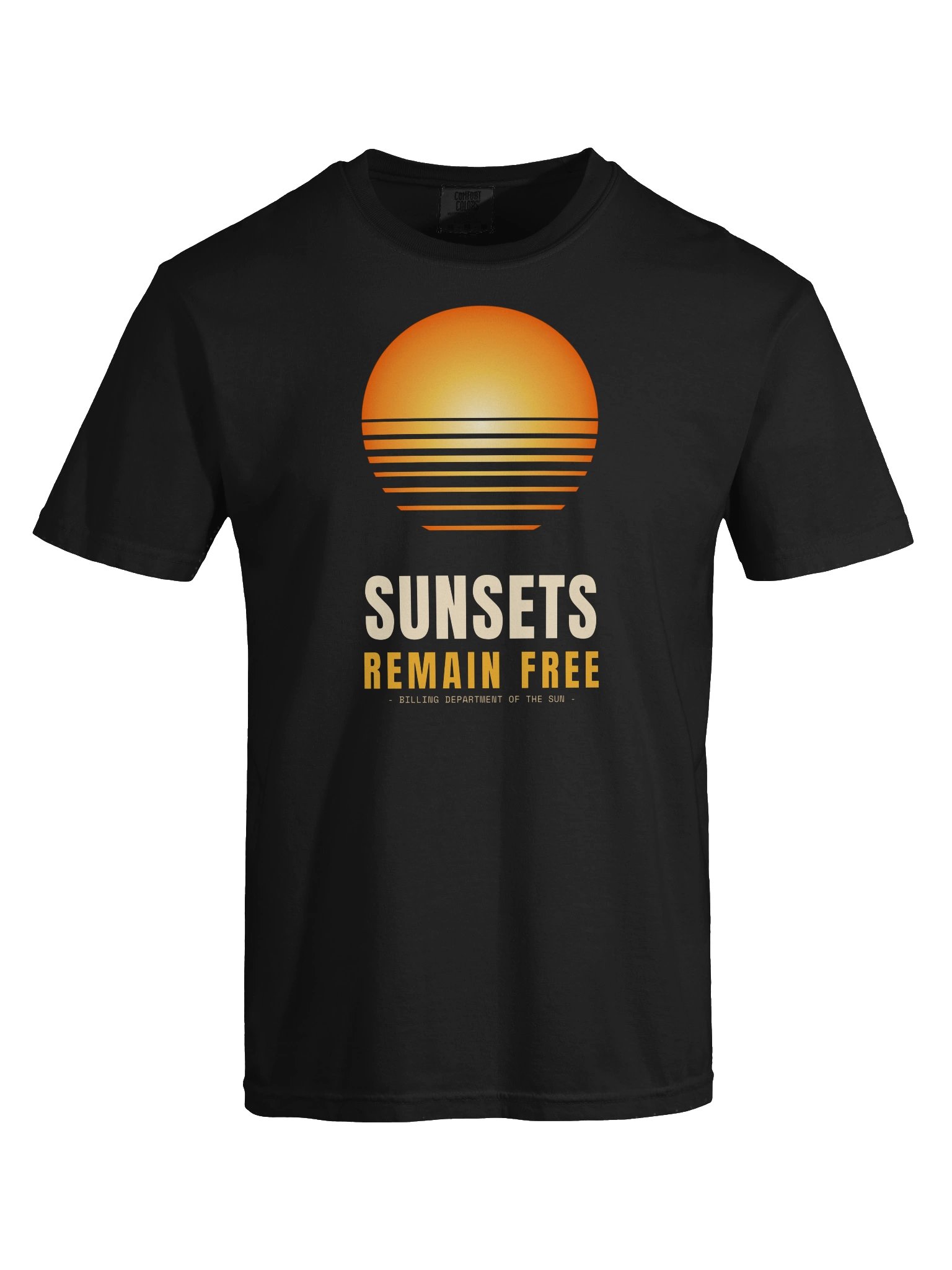 Sunsets Remain Free - Heavyweight Tee product image (9)