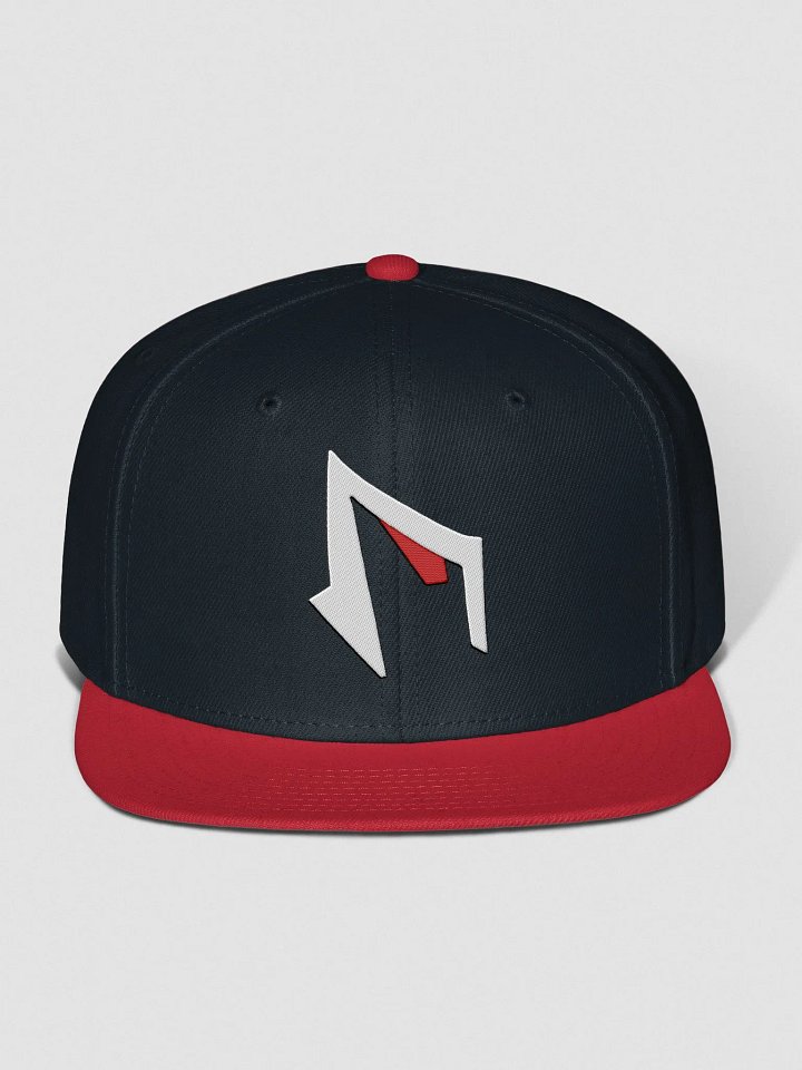 Limited EDITION FLAT BRIM RED FAM3 LOGO HAT Embroidery product image (1)