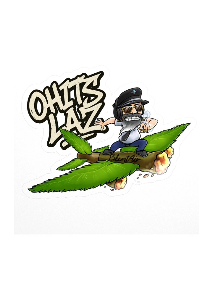 Ohitslaz Oldschool Logo Sticker product image (1)