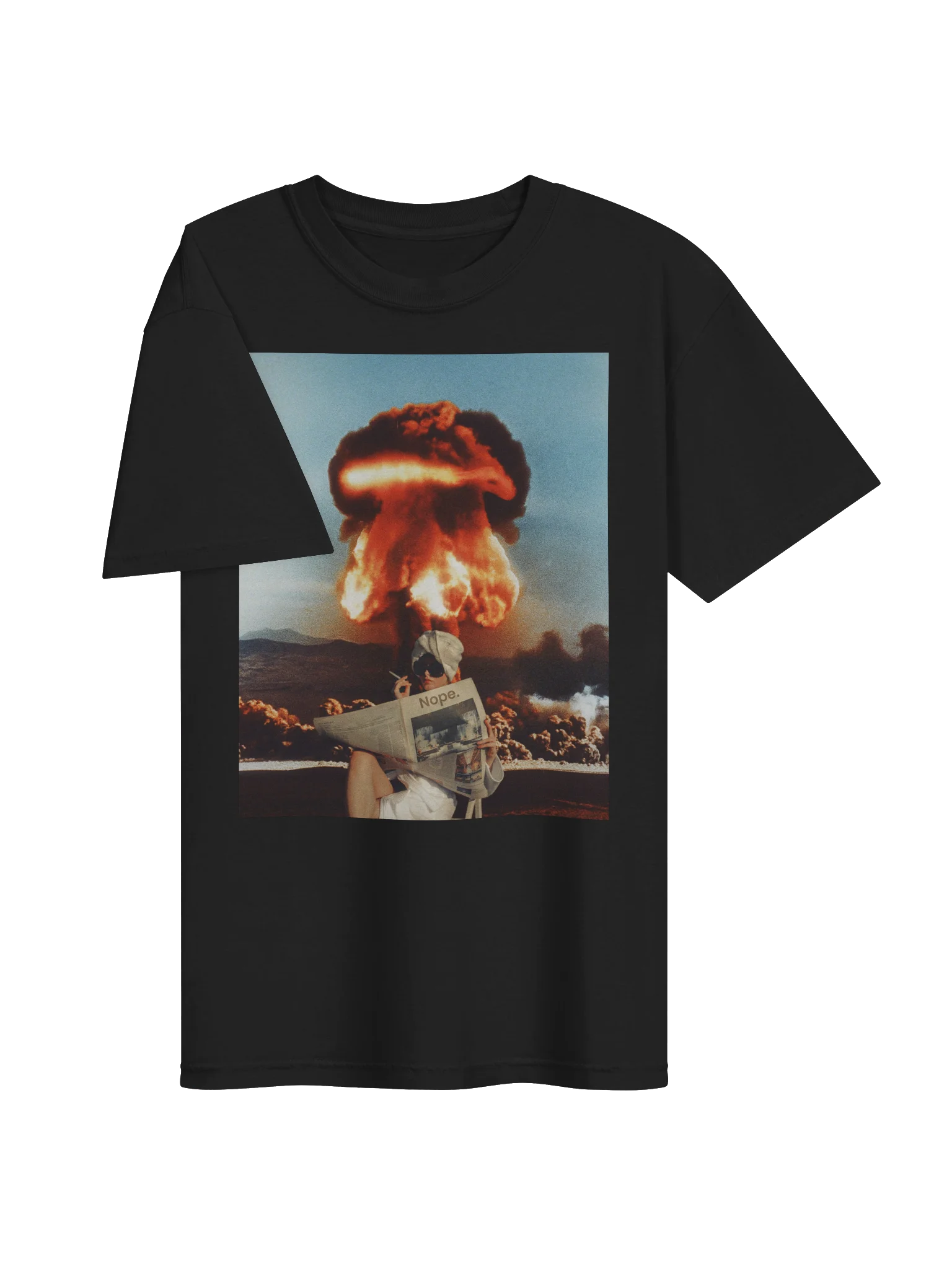 "Nope." Cult Class Art T-Shirt product image (3)