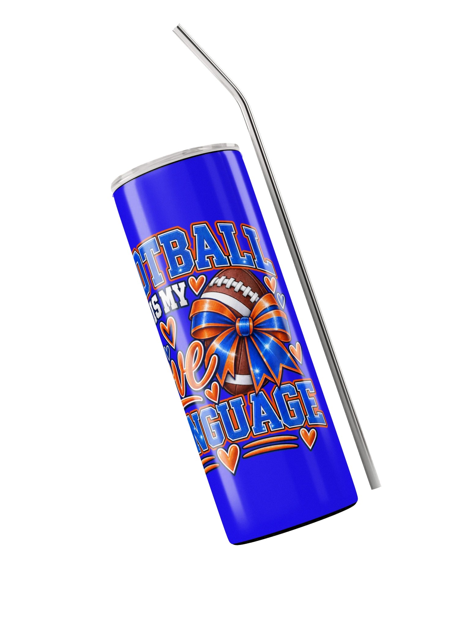 Football Is My Love Language Tumbler product image (5)