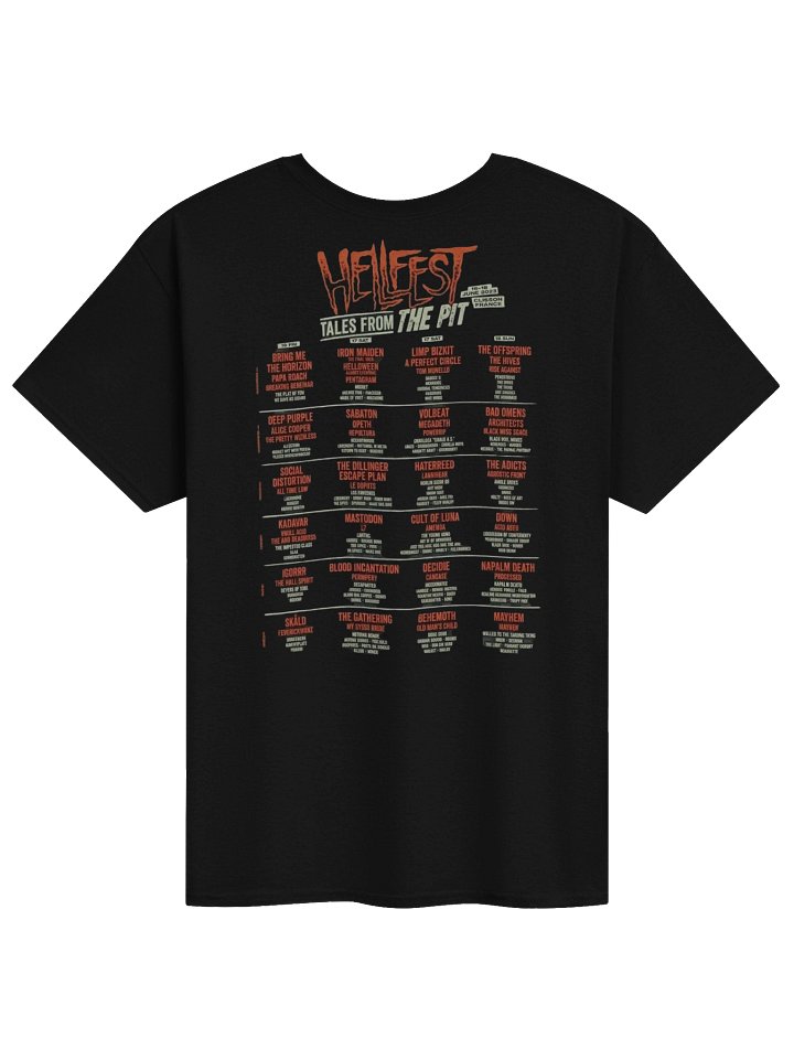 Hellfest 2026 Tales From The Pit Sanctuary Merch Tshirt product image (2)