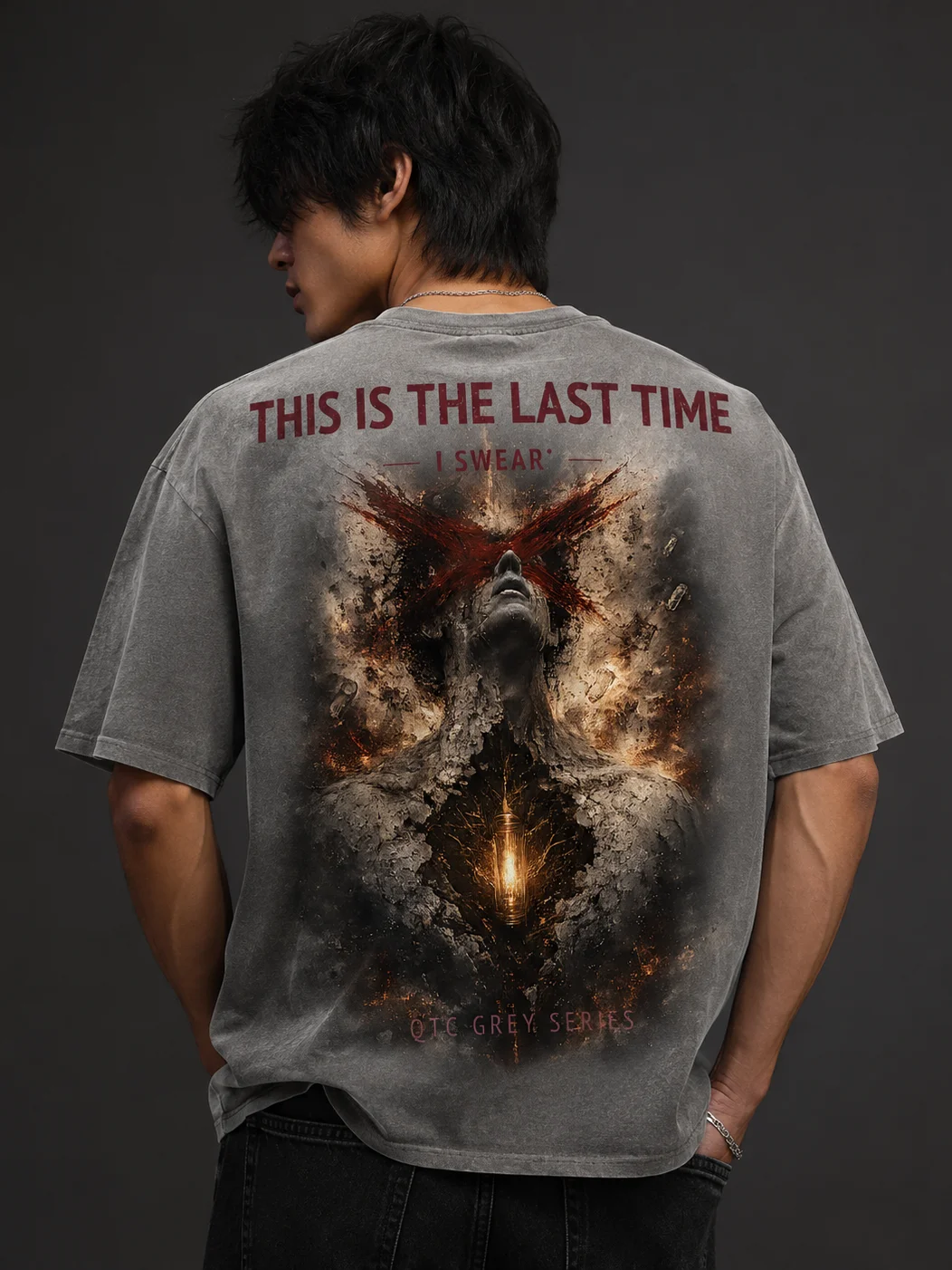 QTC — This Is the Last Time Tee | Grey Series product image (3)