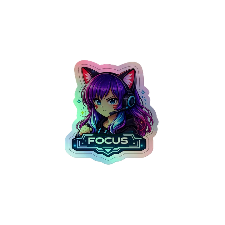 • AKC // Callie Sticker FOCUS | Holographic | Callie Emote Badge Series product image (1)