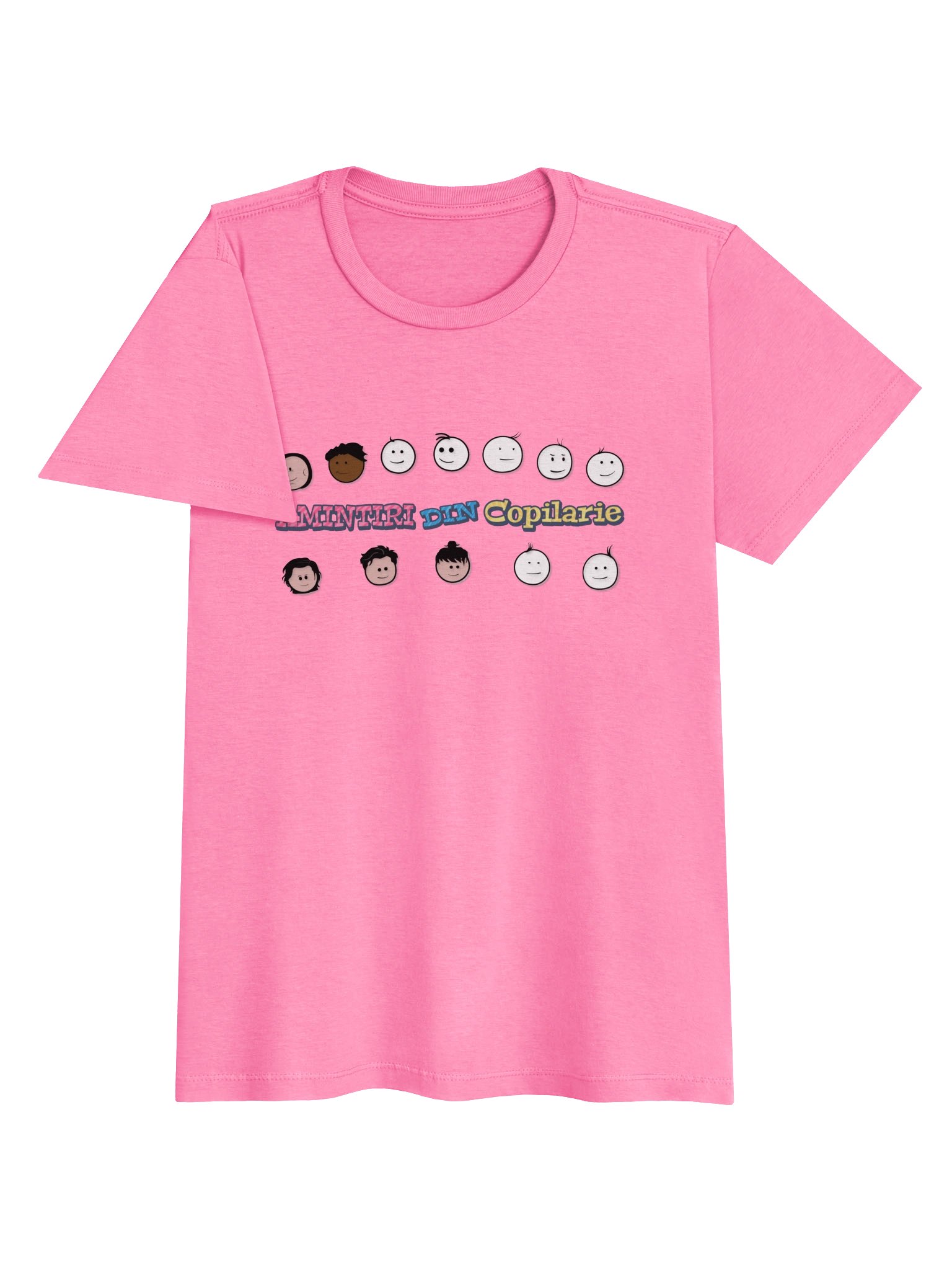 Tricou Damă Roz – Amintiri Din Copilărie product image (3)