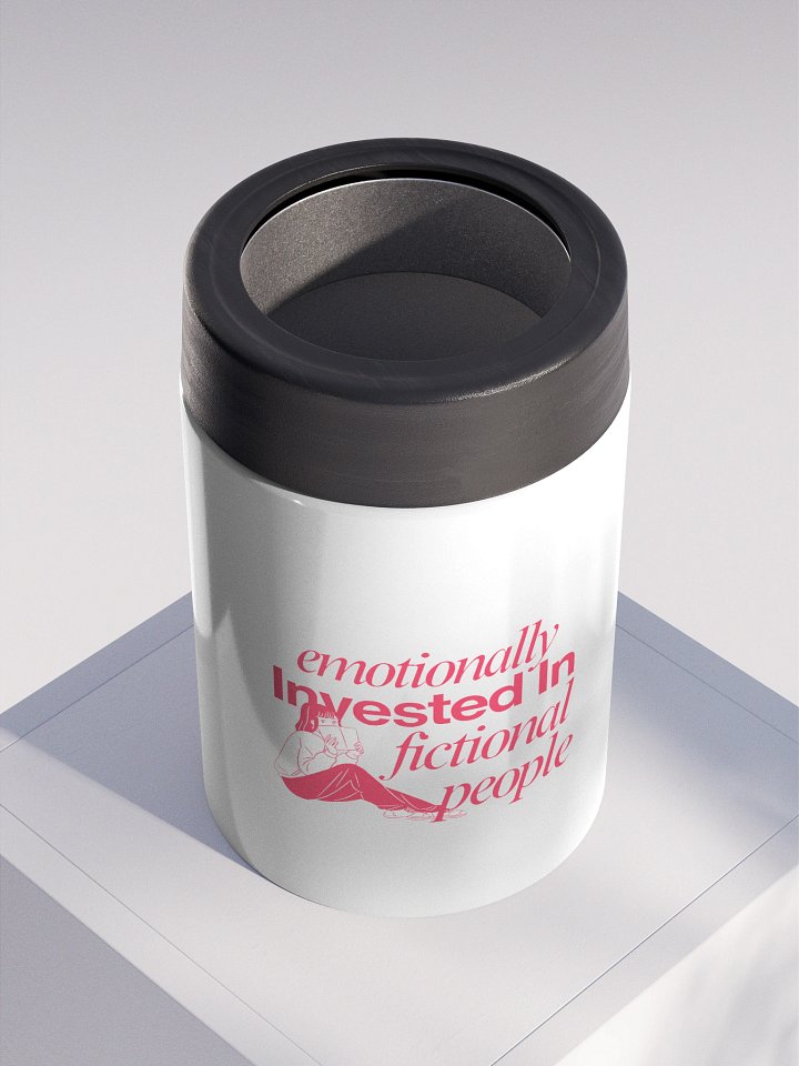 emotionally invested in fictional people koozie product image (2)